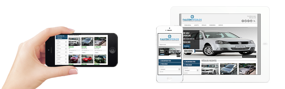 Site para Veículos - Site para Revendedora de Veículos